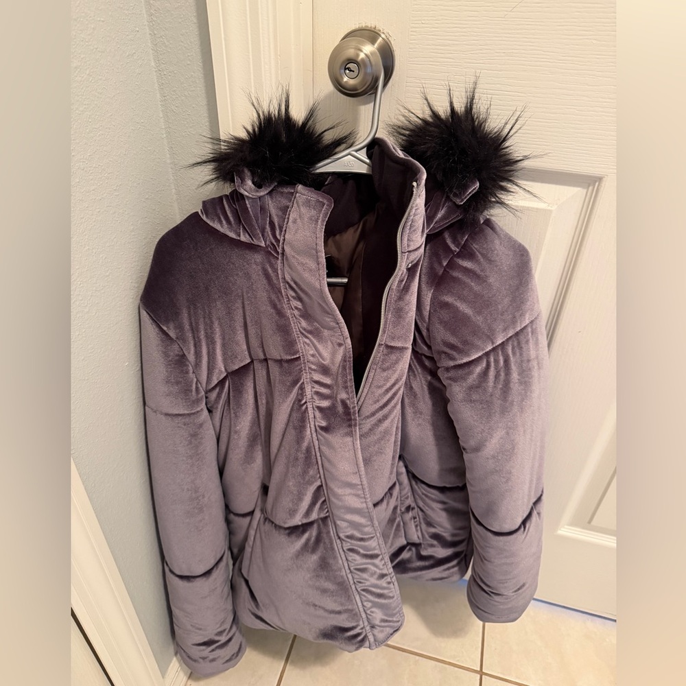 Express Black Velvet Jacket